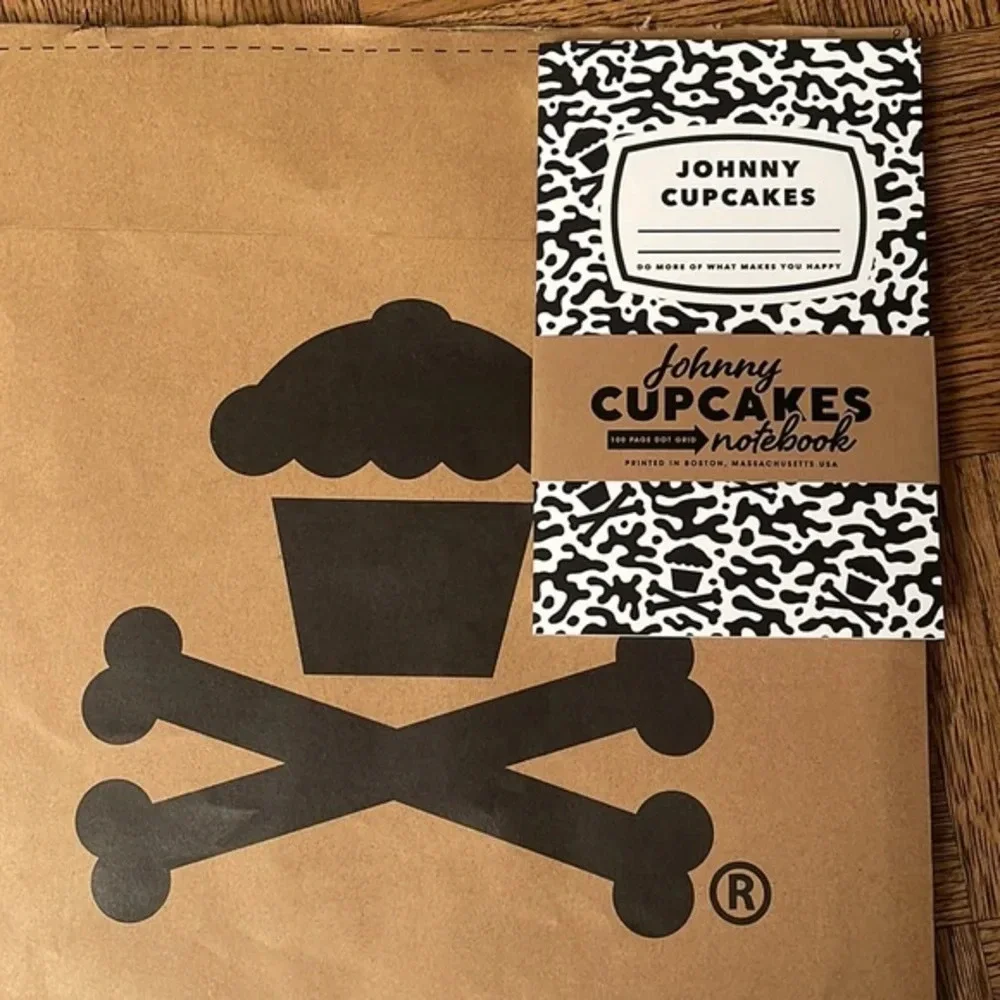 NWT Johnny Cupcakes Journal Notebook